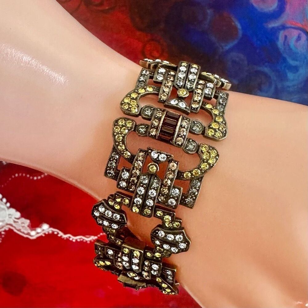 Heidi Daus "Shirli Stunning" Link-Style Bracelet